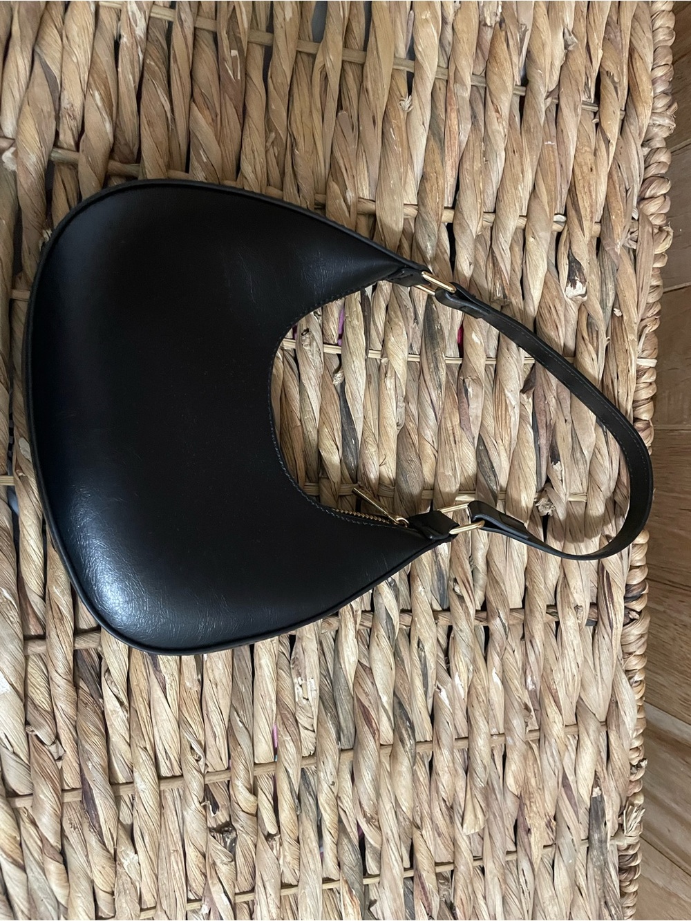 Call It Spring Black Crescent Shoulder Bag - Picture 1 of 2